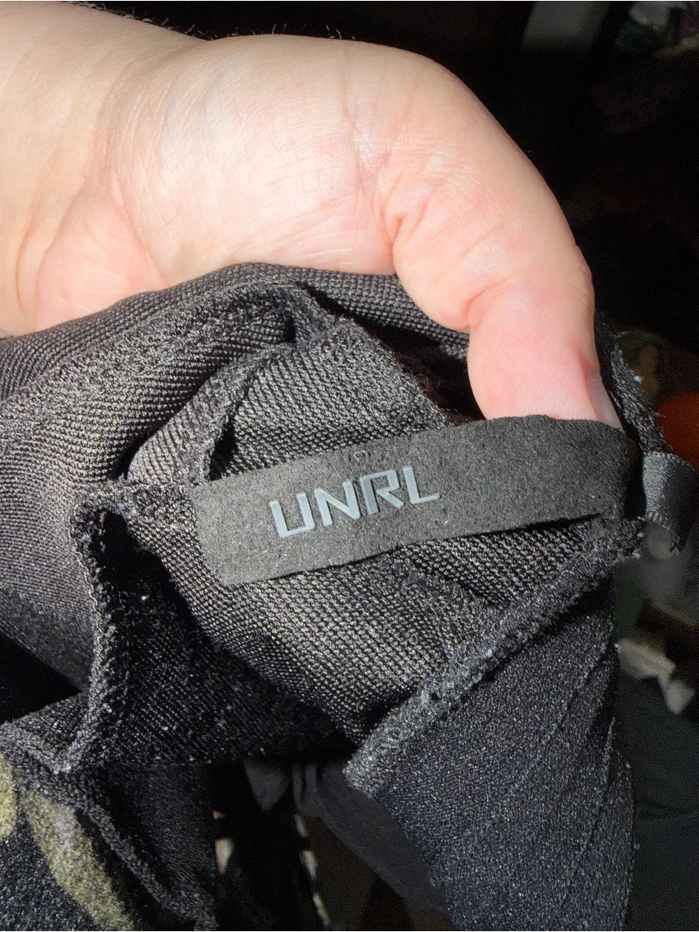 UNRL Black Joggers with Orange Minnesota Machine Logo and Accents